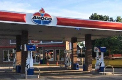 Amoco Gas Station For Sale with Property